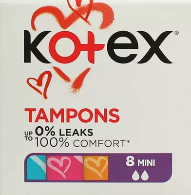 Тампоны Котекс Ультра сорб мини (Kotex Ultra sorb mini) 8 шт — Фото 1