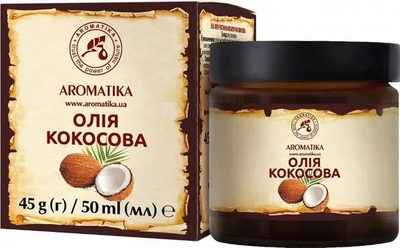 Олія Ароматика кокосова натуральна 45 г — Фото 1