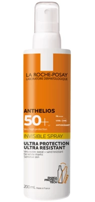 Ля Рош (La Roche-Posay) Антгелиос спрей солнцезащитный для лица и тела SPF50+ 200 мл — Фото 1