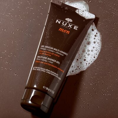 Нюкс (Nuxe) Мен гель очищающий для лица тела и волос 200 мл — Фото 2