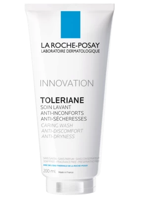 Ля Рош (La Roche-Posay) Толеран крем-гель для обличчя очищуючий для чутливої шкіри 200 мл — Фото 1