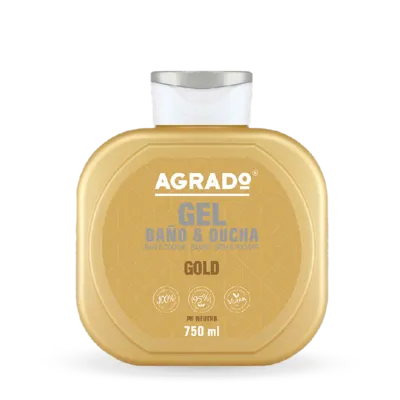Аградо (Agrado) гель для ванны и душа Золото 750 мл — Фото 1