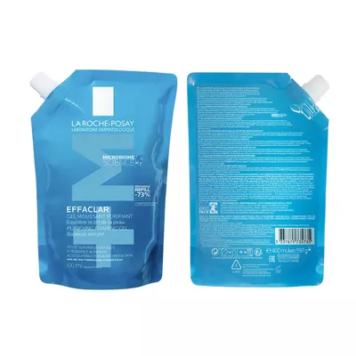 Ля Рош (La Roche-Posay) Ефаклар гель-мус для очищення проблемної шкіри 400 мл — Фото 9