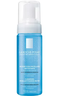 Ля Рош (La Roche-Posay) Пінка фізіологічна для чутливої шкіри обличчя 150 мл — Фото 1
