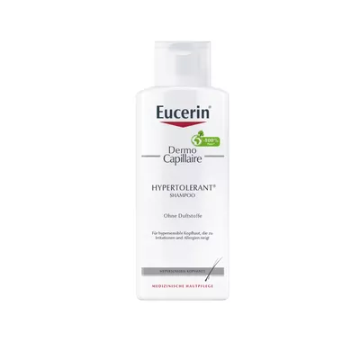 Юцерин (Eucerin) ДермоКапіляр шампунь для гіперчутливоі шкіри голови, схильної до подразнень та алергії 250 мл — Фото 1
