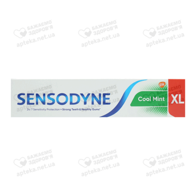 Зубная паста Сенсодин (Sensodyne) Прохладная мята с фтором 100 мл — Фото 1