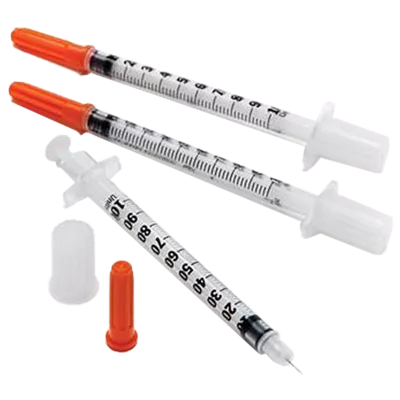 Шприц 0,3 мл U-100 инсулиновый одноразовый с несъемной иглой ВD Микро Файн Плюс Демі (ВD Micro Fine Plus Demi) 10 шт — Фото 2