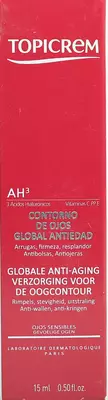 Топікрем (Topicrem) АН3 крем для контуру очей проти вікових змін комплексної дії 15 мл — Фото 1