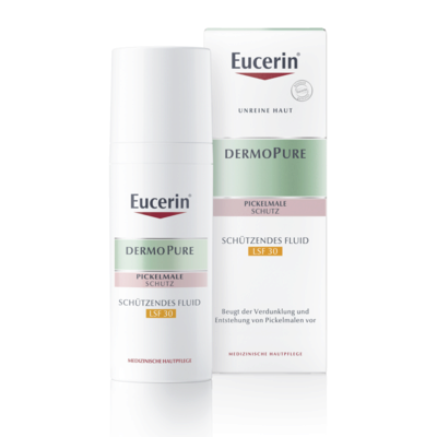 Юцерин (Eucerin) ДермоПьюр флюїд захисний для проблемної шкіри SPF30 50 мл — Фото 2