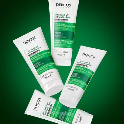Виши (Vichy) Деркос кондиционер против перхоти для всех типов волос и раздраженной кожи головы 200 мл — Фото 7