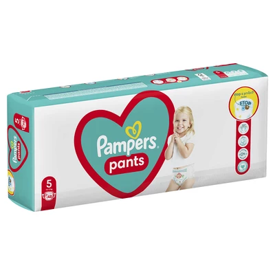 Підгузники-трусики для дітей Памперс Пантс Джуніор (Pampers Pants Junior) розмір 5 (12-17 кг) 48 шт — Фото 3