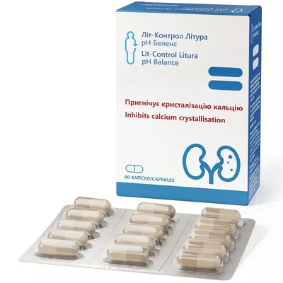 Літ-Контрол Літура рН Беленс капсули №60 — Фото 4