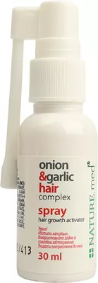 НатурМед (NATURE.med) Луково-чесночный комплекс спрей для активного роста волос 30 мл — Фото 5