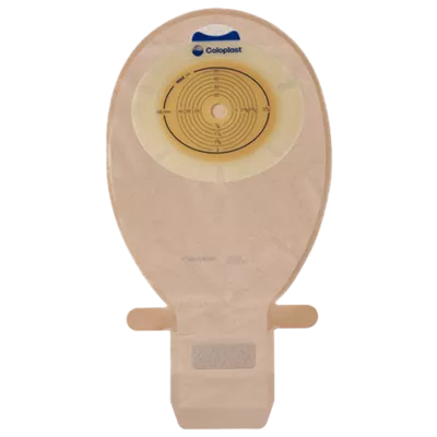 Калоприймач СенСура Колопласт (Coloplast) 15580 однокомпонентний відкритий непрозорий, розмір для вирізання 10-76 мм 30 шт — Фото 1