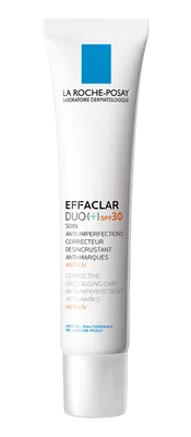 Ля Рош (La Roche-Posay) Ефаклар Дуо (+) комплексний коригуючий засіб проти недоліків та слідів постакне для жирної та проблемної шкіри обличчя SPF30 40 мл — Фото 1