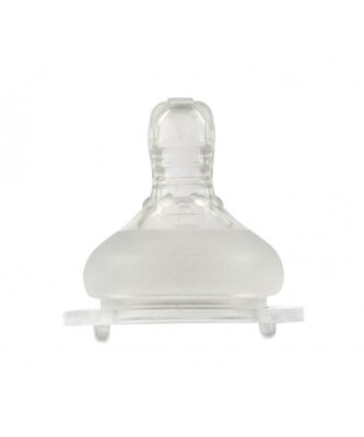 Соска Беби Тим (Baby Team) 2026 силиконовая антиколик, для бутылочки с широким горлом 1 шт — Фото 1