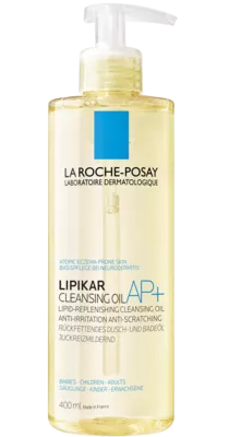Ля Рош (La Roche-Posay) Ліпікар олія АР+ очищуюча ліпідовідновлююча для ванн та душу для немовлят, дітей та дорослих 400 мл — Фото 1