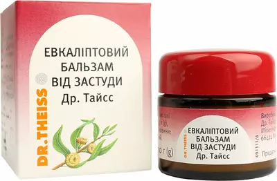 Эвкалиптовый бальзам Др. Тайсс от простуды банка 20 г — Фото 5