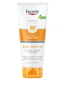 Юцерин (Eucerin) Оіл Контрол гель-крем сонцезахисний ультралегкий з матуючим ефектом SPF50+ 200 мл — Фото 1
