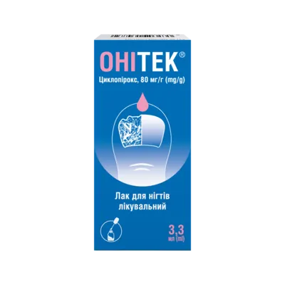 Онитек лак для ногтей 80 мг/г флакон 3,3 мл — Фото 1