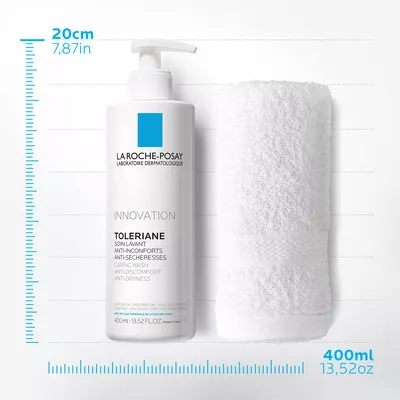 Ля Рош (La Roche-Posay) Толеран крем-гель для обличчя очищуючий для чутливої шкіри 400 мл — Фото 5
