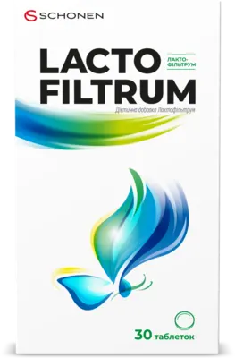 Лактофільтрум дієтична добавка для підтримки мікрофлори кишківника таблетки №30 — Фото 5