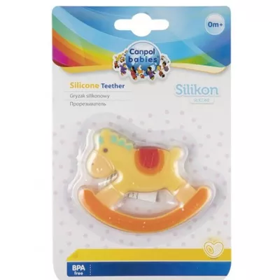 Игрушка-прорезыватель Канпол (Canpol  babies) 51/005 для зубов силиконовая Лошадка — Фото 1