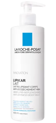 Ля Рош (La Roche-Posay) Ліпікар ліпідовідновлююче молочко для сухої та дуже сухої шкіри немовлят, дітей та дорослих 400 мл — Фото 1