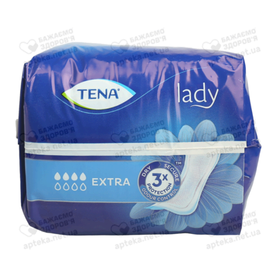 Прокладки урологические женские Тена Леди Экстра (Tena Lady Extra) 10 шт — Фото 5
