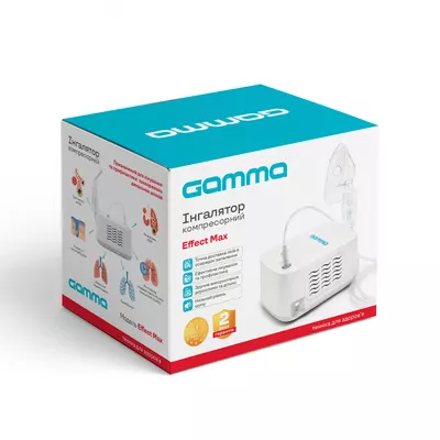 Інгалятор Гамма Ефект Макс (Gamma Effect Max) компресорний — Фото 1