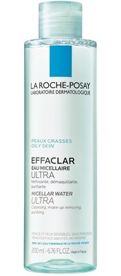 Ля Рош (La Roche-Posay) Эфаклар вода мицеллярная для очищения и снятия макияжа для проблемной кожи 200 мл — Фото 1