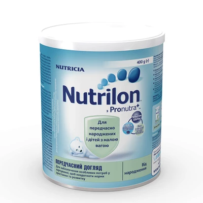 Смесь молочная Нутрилон (Nutrilon) Преждевременный уход для недоношенных детей 400 г — Фото 1