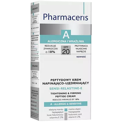Фармацеріс A (Pharmaceris A) Сенсі-Реластін-Е крем зміцнюючий пептидний SPF20 50 мл — Фото 2