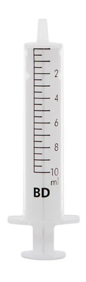 Шприц 10 мл ін'єкційний одноразовий стерильний з голкою (0,8 мм*40 мм) ВD Діскардіт (BD Discardit) 1 шт — Фото 1