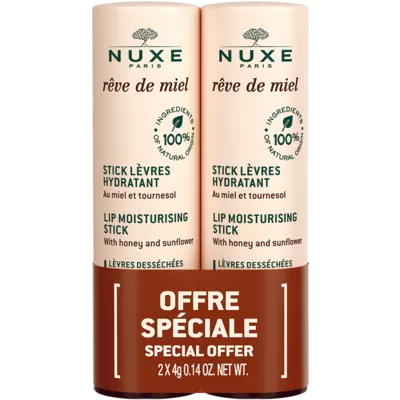 Нюкс (Nuxe) Медовая мечта стик для губ 4 г 2 шт — Фото 1