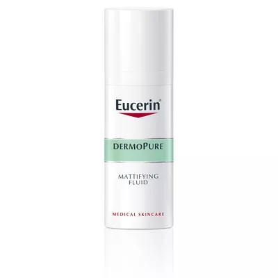 Юцерин (Eucerin) ДермоПьюр флюїд матуючий для проблемної шкіри обличчя 50 мл — Фото 1