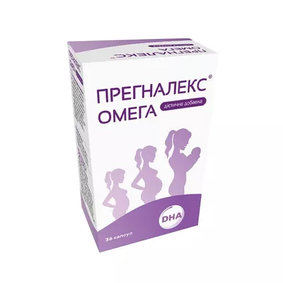 Прегналекс Омега капсулы №36 — Фото 1