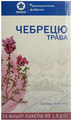 Фиточай чабреца трава в фильтр-пакетах 1,5 г №20 — Фото 1