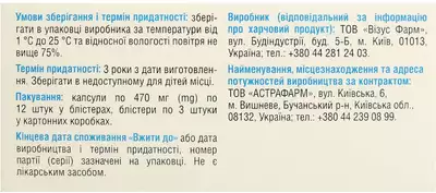 РетиноВит капсулы 470 мг №36 — Фото 2