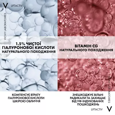 Виши (Vichy) Лифтактив Н.А. Эпидермик Филлер сыворотка антивозрастная с гиалуроновой кислотой для лица 30 мл — Фото 9