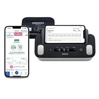 Тонометр Omron (Omron) автоматический на плече + ЭКГ Complete HEM-7530T-E3 — Фото 1