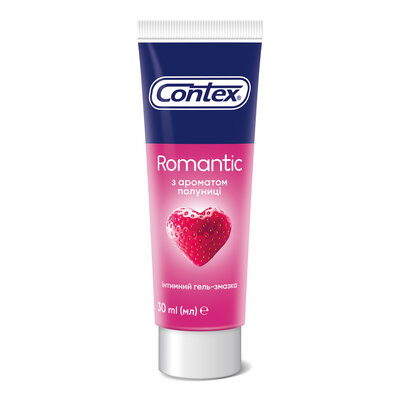 Гель-смазка Контекс (Contex Romantic) с ароматом клубники 30 мл — Фото 1