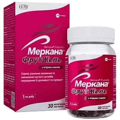 Меркана ФрутЖеле пастилки желат. с ягодным вкусом №30 — Фото 1