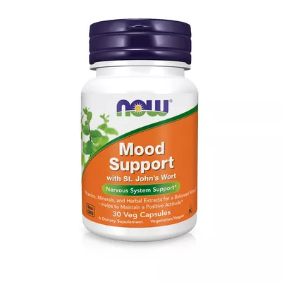 Нау (Now) Муд Саппорт підтримка ЦНС капсули №30 — Фото 1