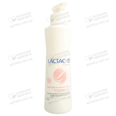 Засіб для інтимної гігієни Лактацид Фарма (Lactacyd Pharma) Лагідний у флаконі з дозатором 250 мл — Фото 3
