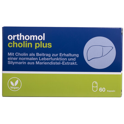 Ортомол Холин Плюс (Orthomol Cholin Plus) капсулы на курс 30 дней — Фото 1