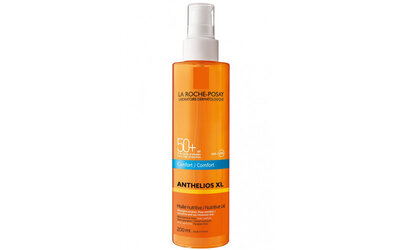 Ля рош (La Roche-Posay) Антгелиос XL масло солнцезащитное питательное для чувствительной кожи лица и тела SPF50+ 200 мл — Фото 1