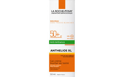 Ля рош (La Roche-Posay) Антгеліос XL крем-гель сонцезахисний матуючий для шкіри обличчя з тонуючим ефектом SPF50+ 50 мл — Фото 1