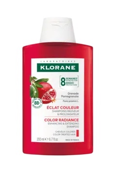 Клоран (Klorane) Гранат шампунь сияние цвета для окрашенных волос 200 мл — Фото 1