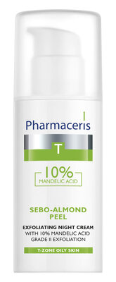 Фармацерис Т (Pharmaceris Т) Себо-Алмонд Пил пилинг-крем 10% II степень отшелушивания 50 мл — Фото 2